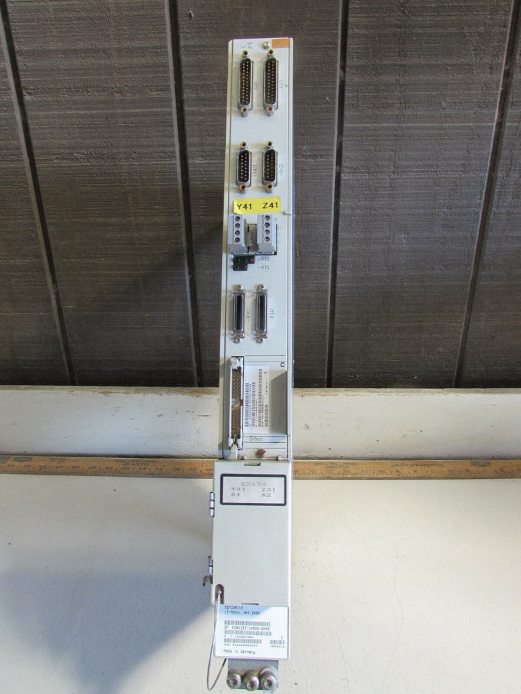 SIEMENS 6SN1123-1AB00-0HA0 LT-MODUL INT 2x8A with a 6SN1118-0DH21-0AA0 VER-E !!