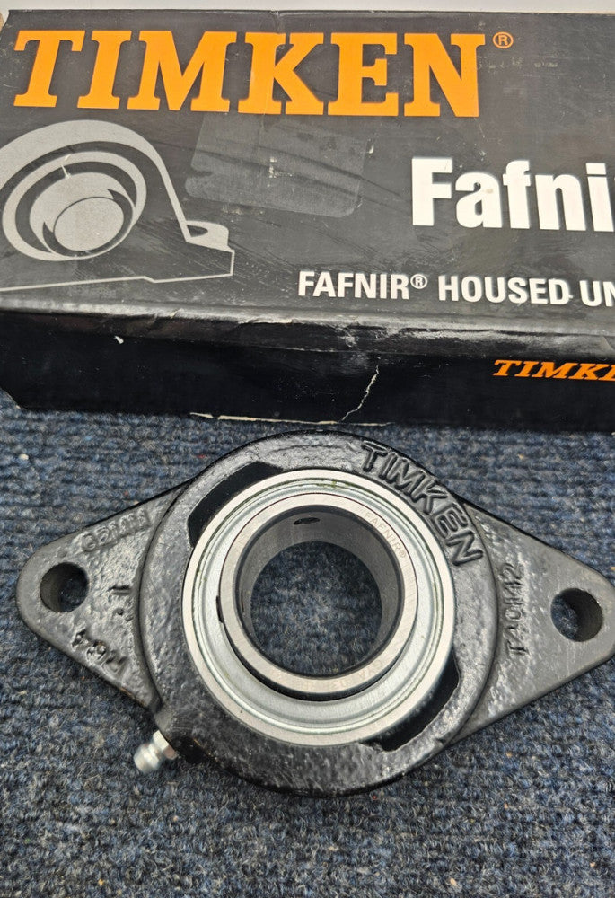 Timken Fafnir SCJT1-1/4S: 2-Bolt Flange-Mount Ball Bearing Unit