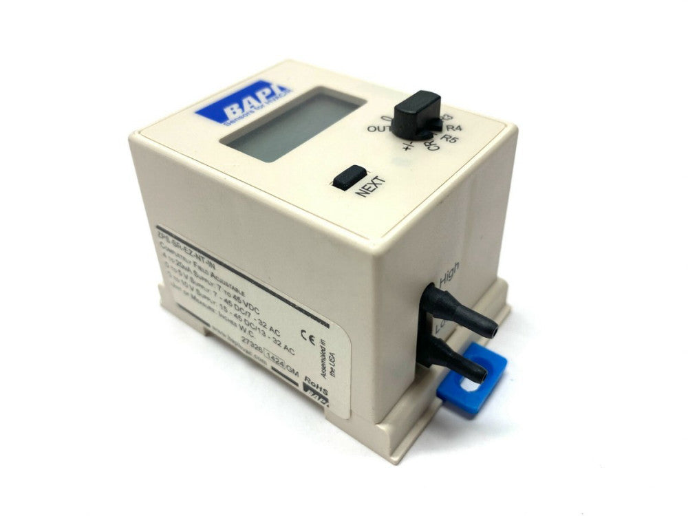 BAPI ZPS-SR-EZ-NT-IN Pressure Sensor, Inches of W.C. Display, No Tube or Probe