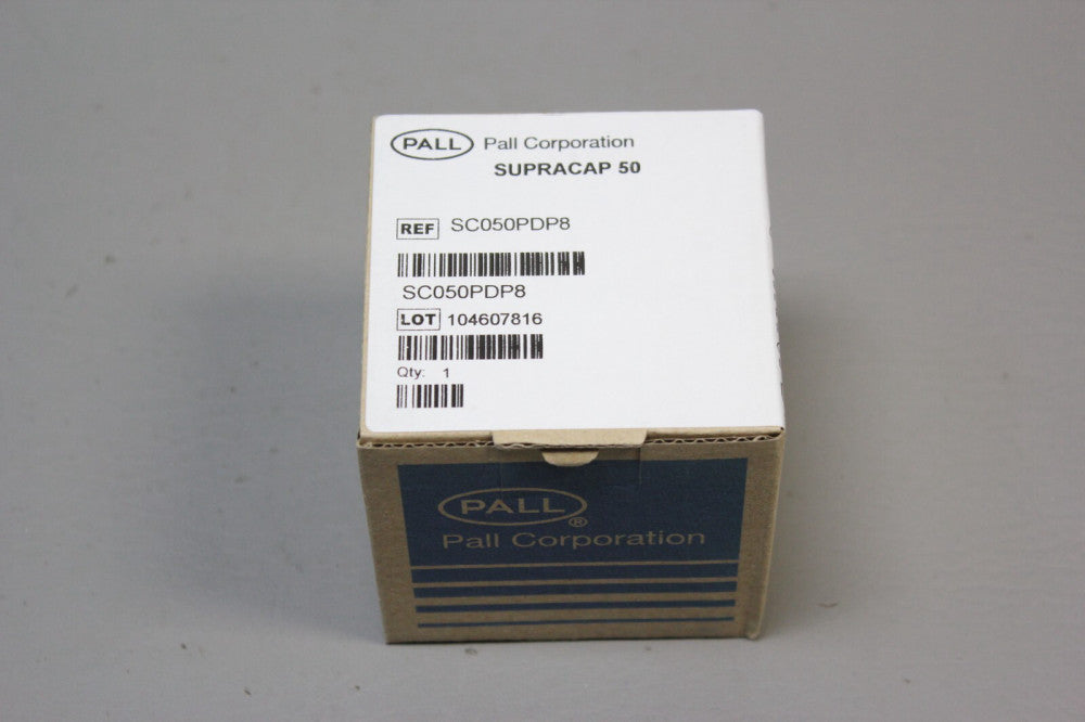 NEW PALL SUPRACAP 50 DEPTH FILTER CAPSULE SC050PDP8
