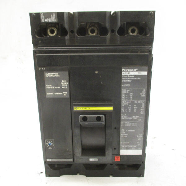 SQUARE D MJL36500 600V 500A UNMP