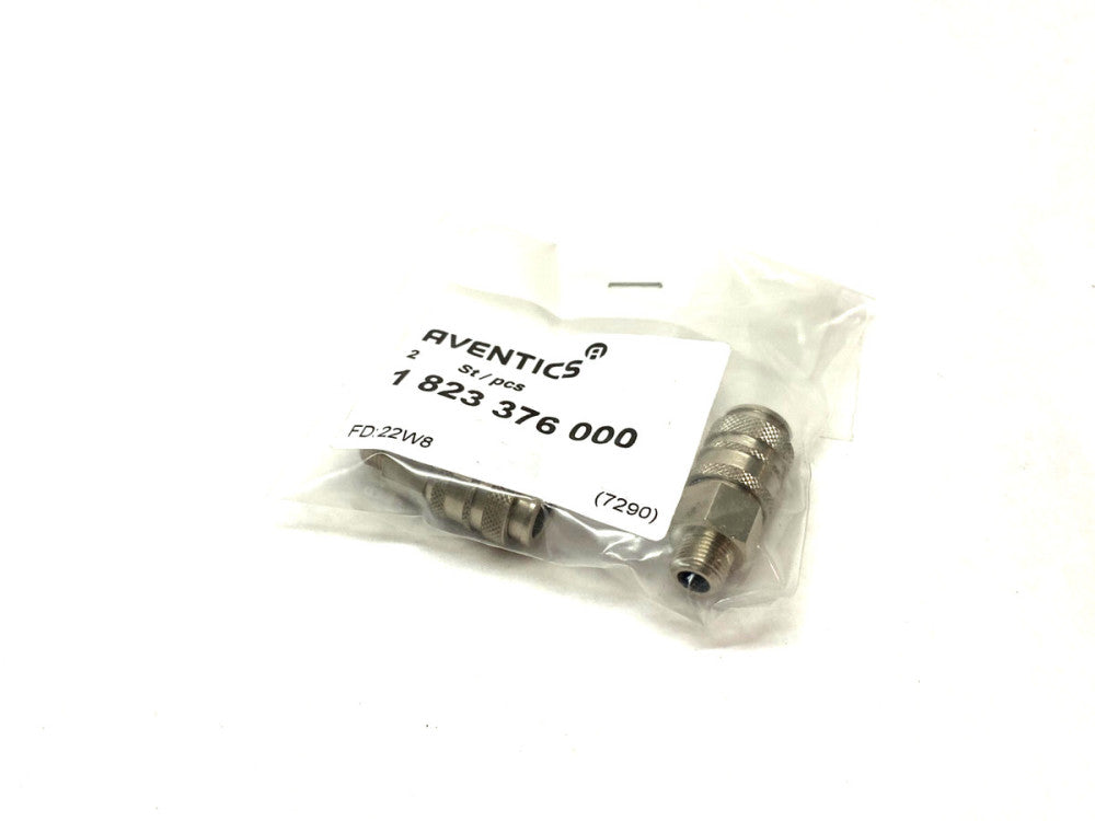 Bosch Aventics 1 823 376 000 Snap-On Hose Coupling PKG OF 2