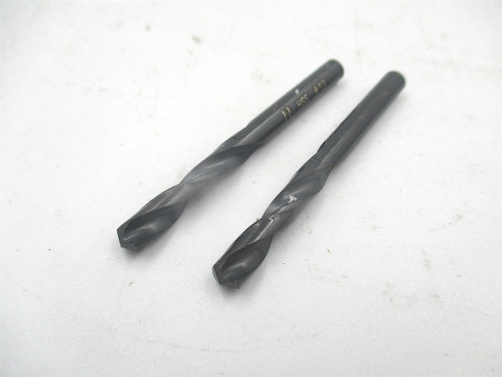 (02-18513) #13 2-1/8" OAL High Speed Steel Screw Machine Drill Bit - Lot of 2