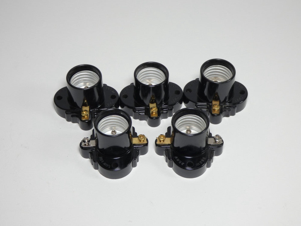 *Lot of 5* Sun-Lite B-98 Lamp Holder Socket 660W 250V - NEW Surplus!