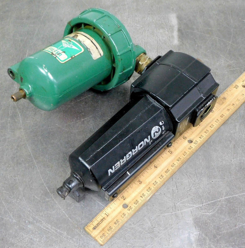 Norgren - L74M-4AP-QDN Microfog Lubricator W/ Lincoln Filter 1/2 in. NPT 250 PSI