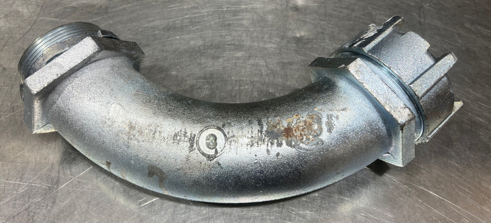 Thomas & Betts 5259 Liquid Tight 90 Deg Connector 3" Steel Nos Surplus No Box
