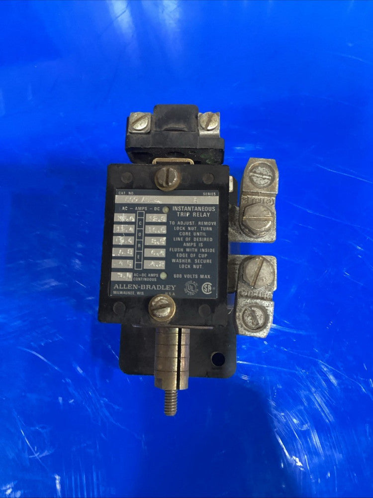 ALLEN BRADLEY 809-A05E SER. A 600V 9.0A UNMP