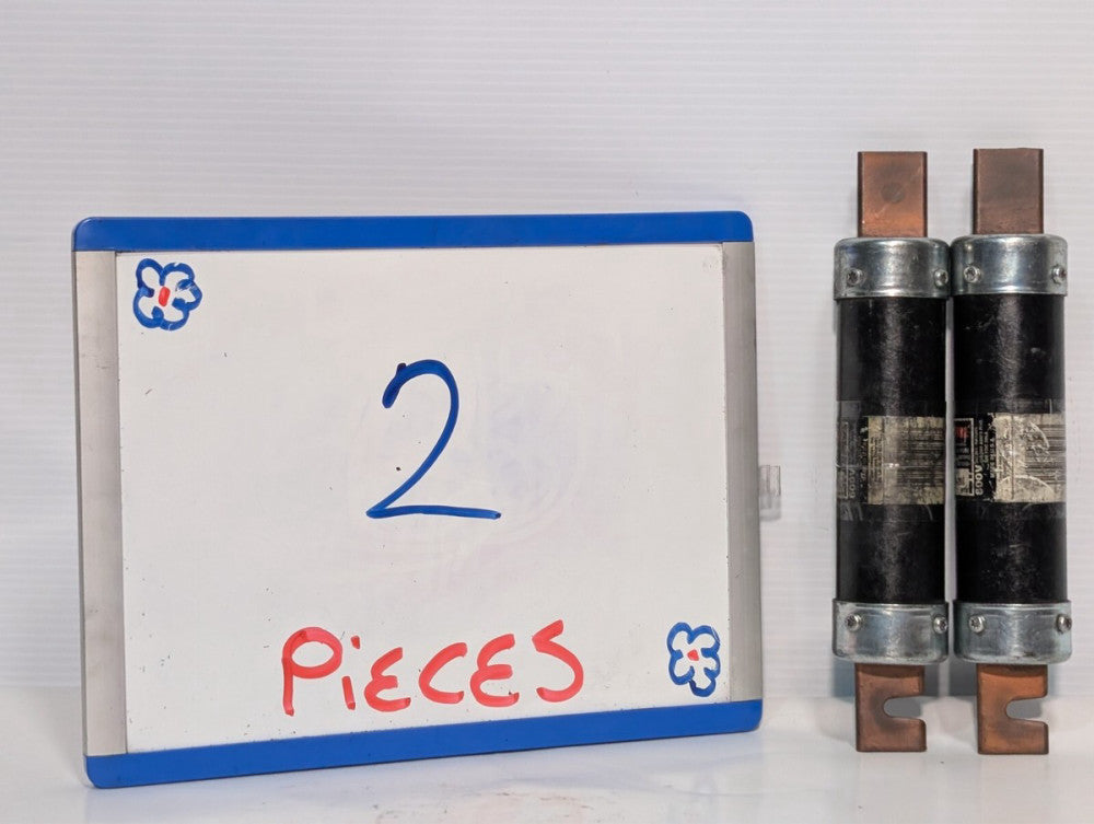 Lot of 2 Bussmann Fusetron Class RK5 Fuse FRS-R-200 FRSR200 200A 200kA @ 600VAC