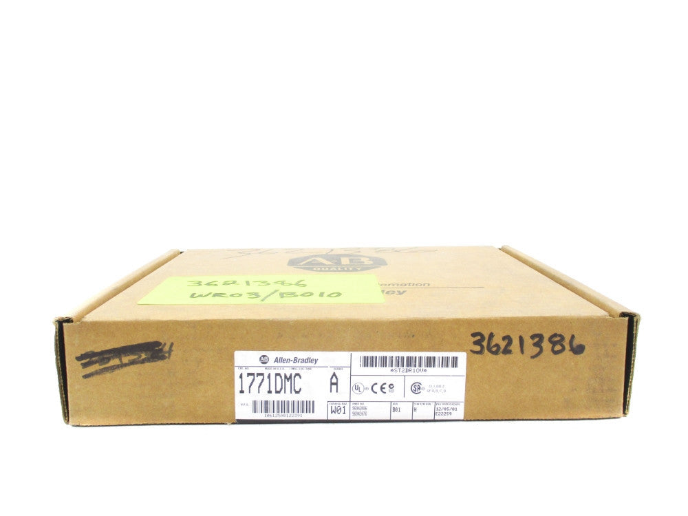 ALLEN BRADLEY 1771-DMC SER. A F/W H DATE: 2001 NSFS