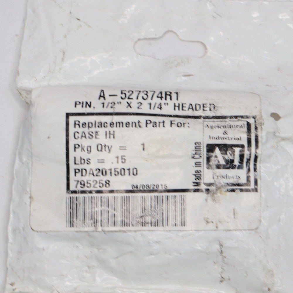 A&I Pin 1/2" x 2-1/4" A-527374R1