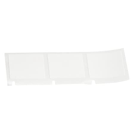 Brady M4-49-498 Precut Label Roll Cartridge,Vinyl,White