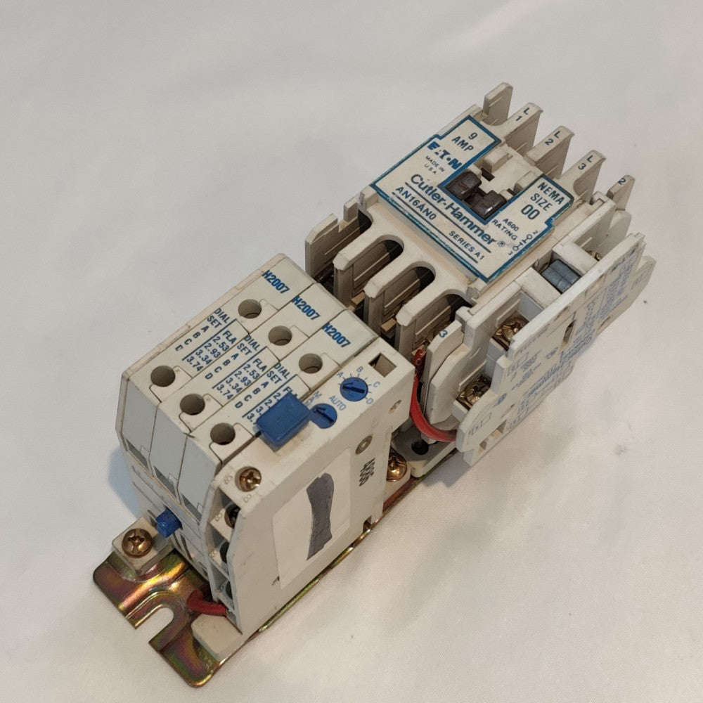 Eaton Cutler-Hammer AN16AN0 Nema SIZE 00 SERIES A1, C306DN3 (H2007)  & C320KGS3