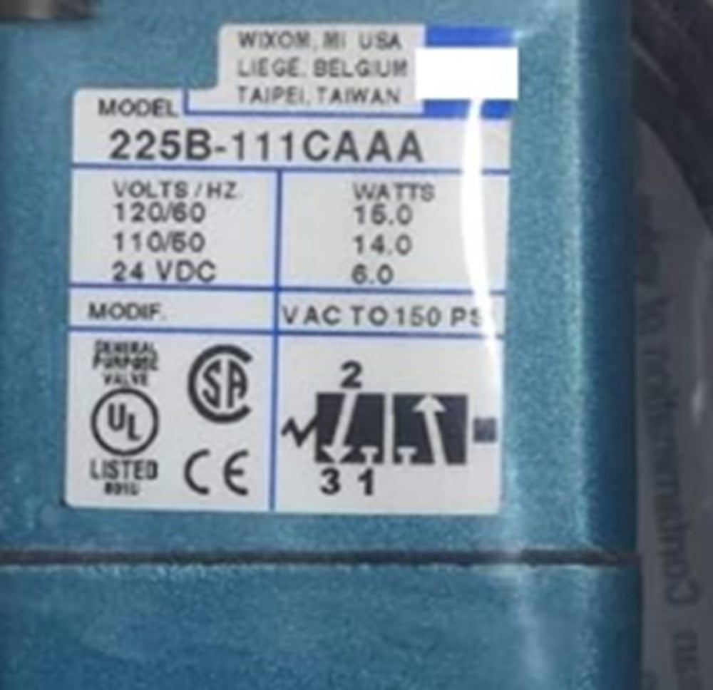 1PC New In Box MAC 225B-111CAAA Solenoid Valve