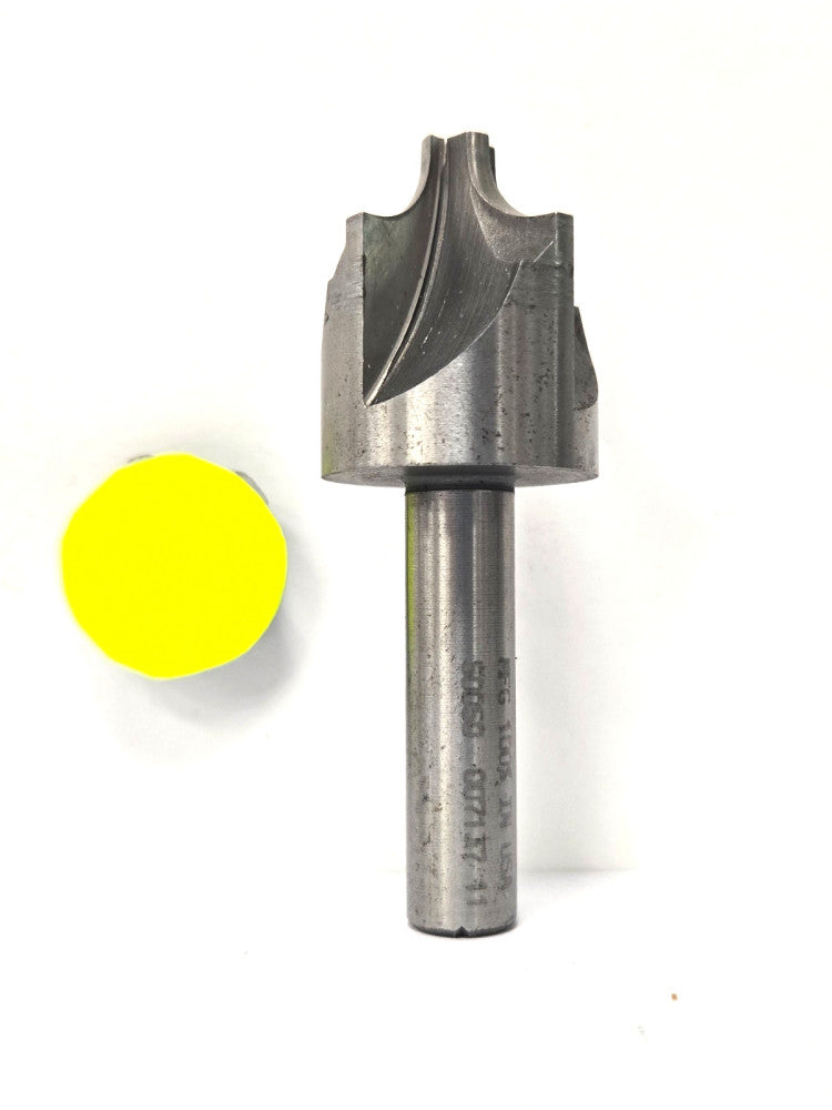 MFG 3/8-3/4" HSS CORNER-ROUND SINGLE END MILL