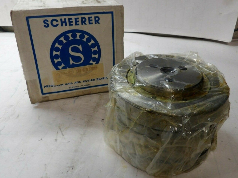 NEW SCHEERER COMBINED ROLLER BEARING 2 3/4"BORE 4"W 6"DIA  1/2"HUB/NPT 10071-SP
