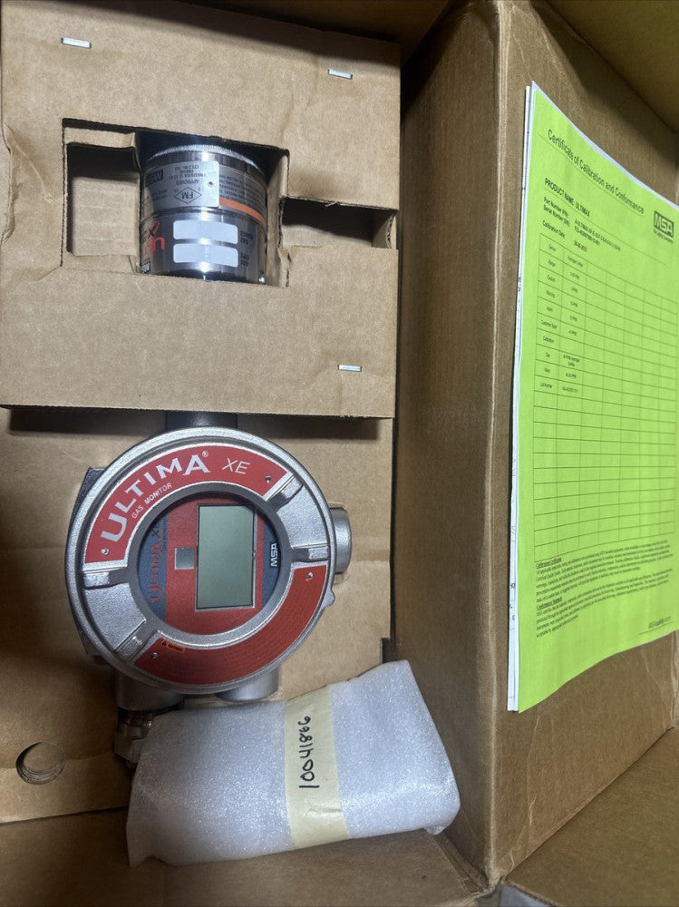 New MSA ULTIMA XP H2S Gas Detector  A-ULTIMAX-XP-E-16-F-2-S-0-0-0-1-1-0-0-0