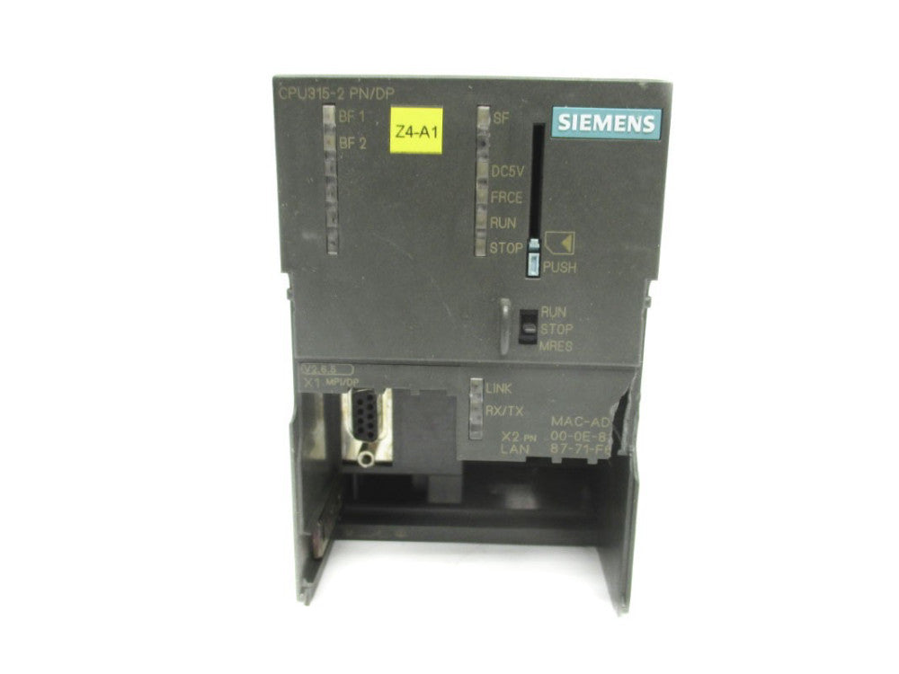 SIEMENS 6AG1315-2EH13-2AB0 24VDC F/W V2.6.5 UNMP