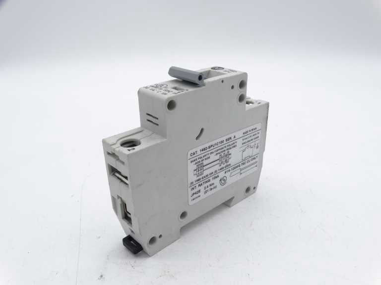 ALLEN BRADLEY 1492-SPU1C100 SERIES A CIRCUIT BREAKER