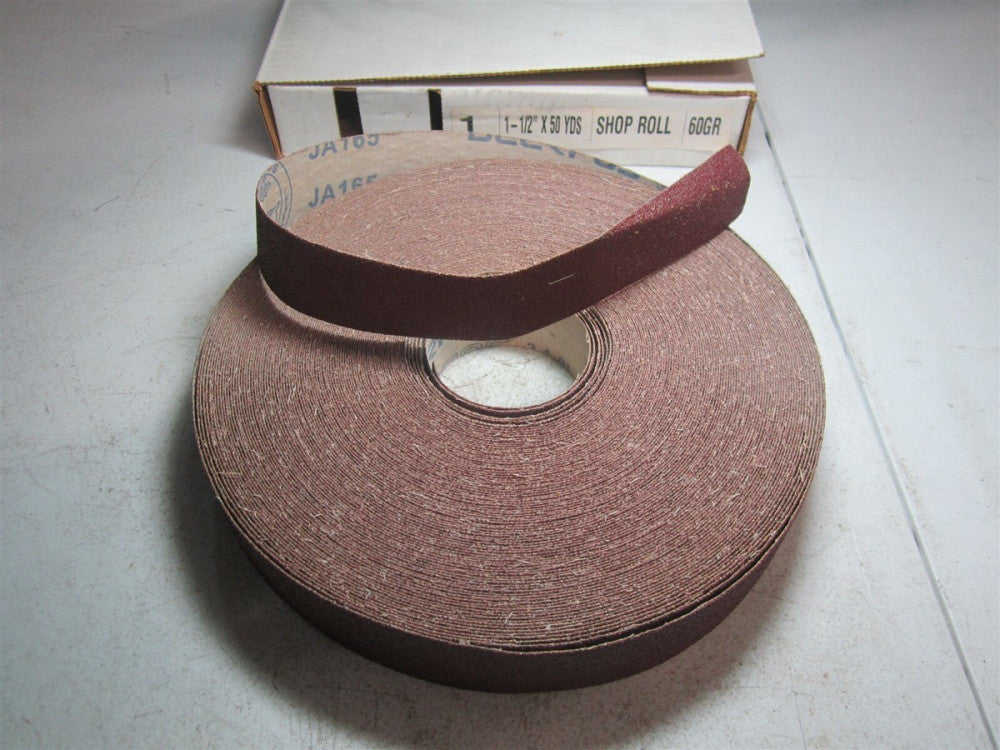 Deerfos (JA165) PAI 10947 1-1/2" x 50 Yards 60-Grit Premium Sandpaper Shop Roll