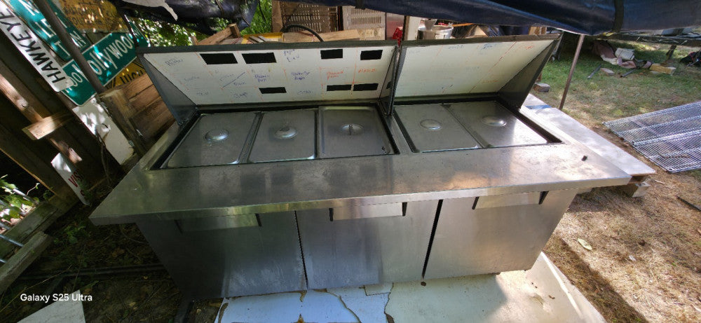 74 In X 34-in Prep Line Recently Maintenance Runs And Stays Cold