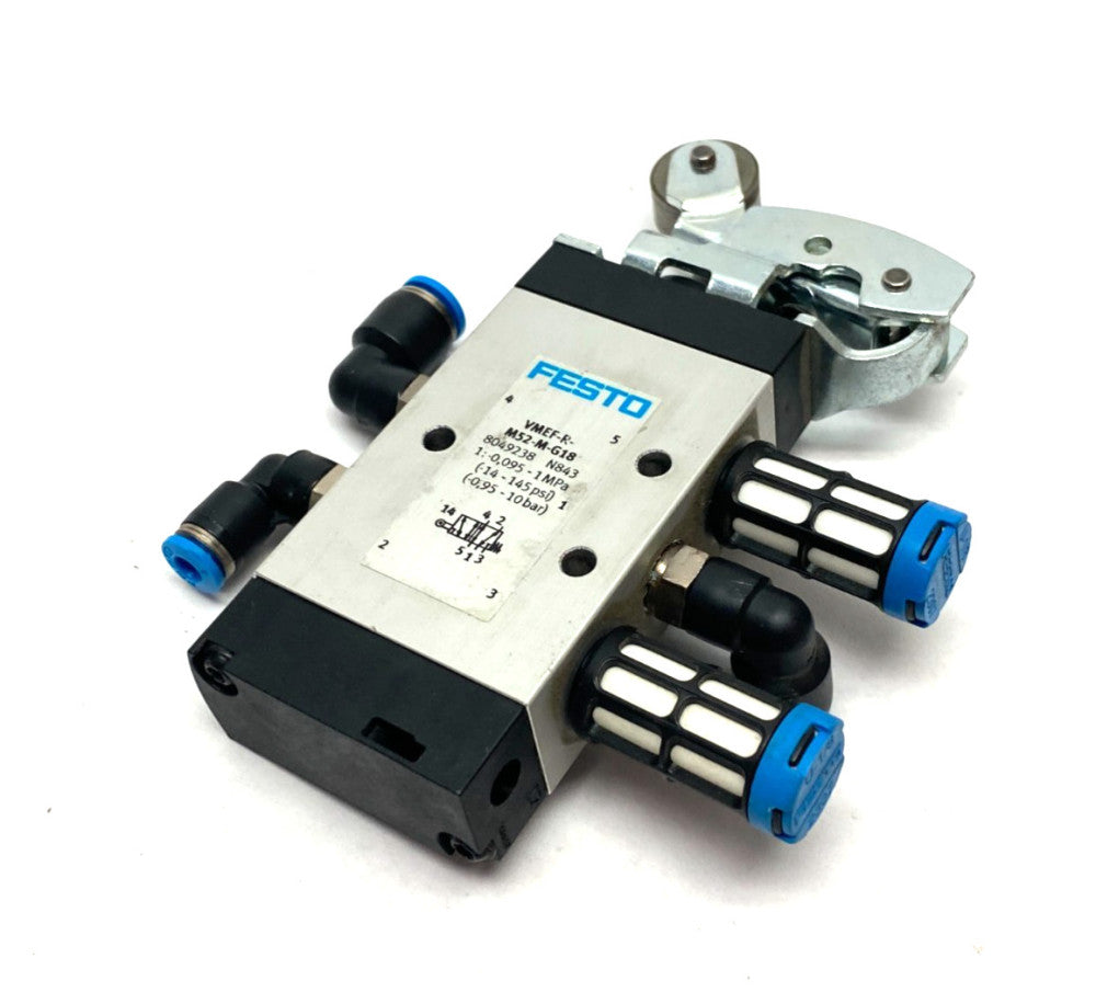 Festo VMEF-R-M52-M-G18 Roller Lever Valve 5/2-way, Monostable 8049238