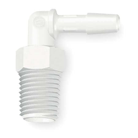 Eldon James L6-8Wp 1/2" Barbed X 3/8" Mnpt 90 Degree Elbow Pk 10