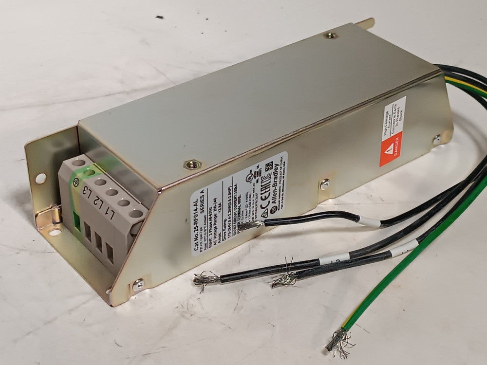 Allen Bradley 25-RF014-AL Ser. A PowerFlex 520-Series EMC Filter 200-240VAC
