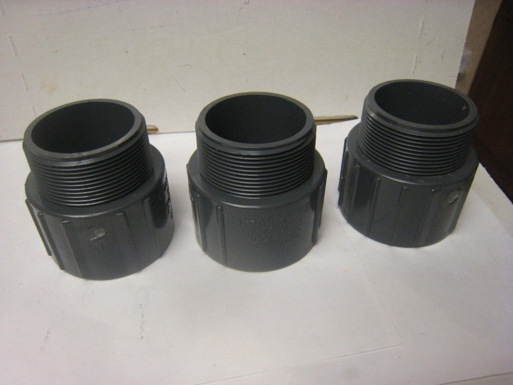 3 Charlotte Pipe Schedule 80 2 in.   Slip  T X 2 in.   D MPT  PVC Pipe Adapter