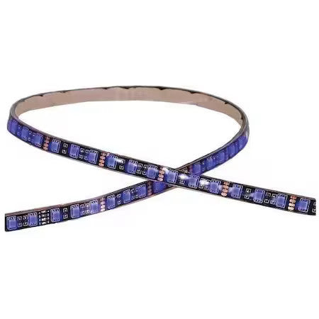 Maxxima Mls-3654Bl Strip Light,Self Adhesive,36 In,Blue