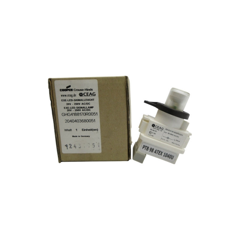 CROUSE HINDS GHG4188170R0051 250VAC NSMP