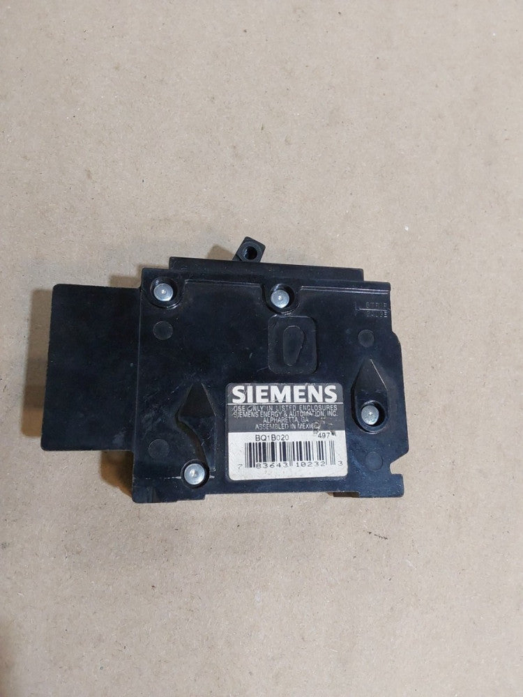 BQ1B020 BQ Bolt-on Siemens ITE Circuit Breaker, New Production by Siemens
