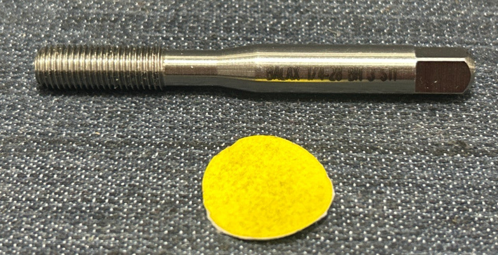BALAX THREAD FORMING TAP  BOTTOMING CHAMFER   1/4-28 BH3