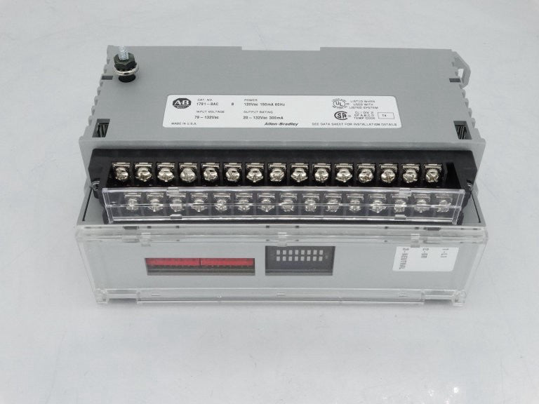 ALLEN BRADLEY 1791-8AC SERIES B PLC MODULE