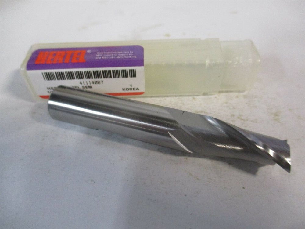 (E2030032) 1/2" x 1" x 1/2" x 3" OAL 2 Flute Cobalt RH Square End Mill 