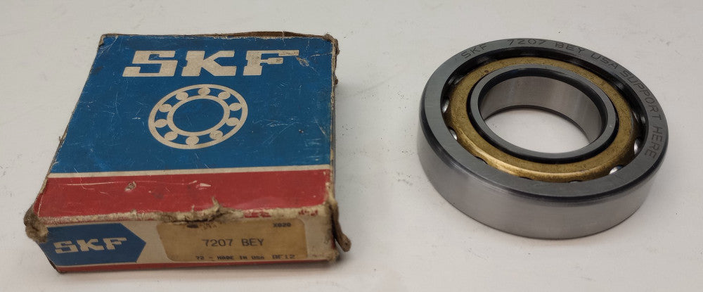 SKF 7207 BEY Angular Contact Ball Bearing 35mm ID X 72mm OD X 17mm W 7207BEY
