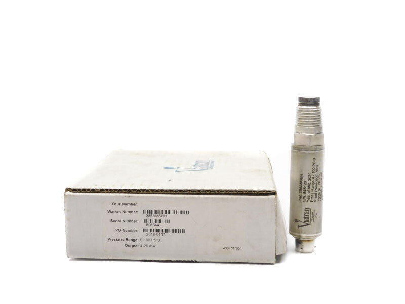 VIATRAN 385AMSBH 8-28VDC 0-100PSI NSMP