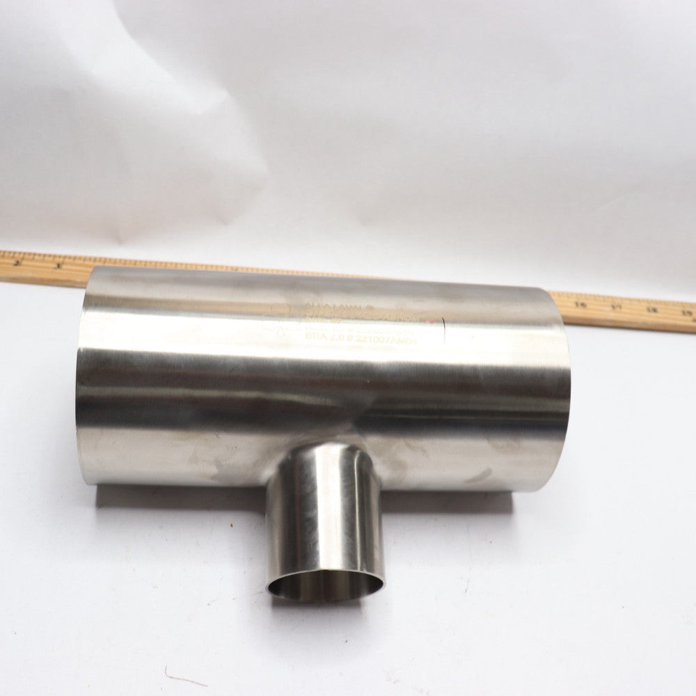 Alfa Laval Reducing Tee Slip On Steel 2" x 4"