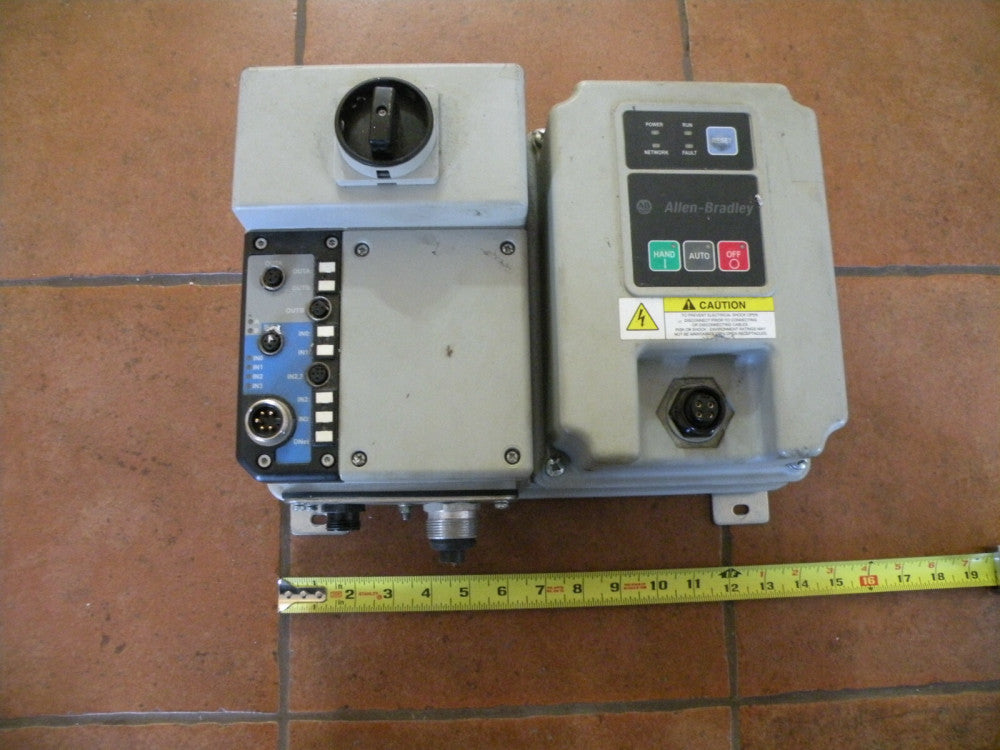 A-B 280D-FN-10-R ArmorStart Base w 280D-F12Z-10C-GRW-3-P1 Control Module 