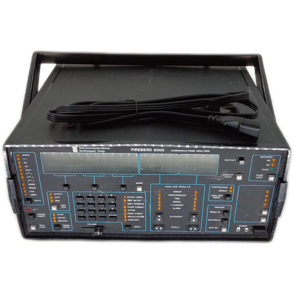 Telecommunications Techniques Corporation Fireberd 6000