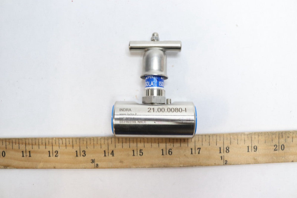 Indra Stainless Steel Pipe 6000 PSI 1/2" NPT 21.00.0080-1