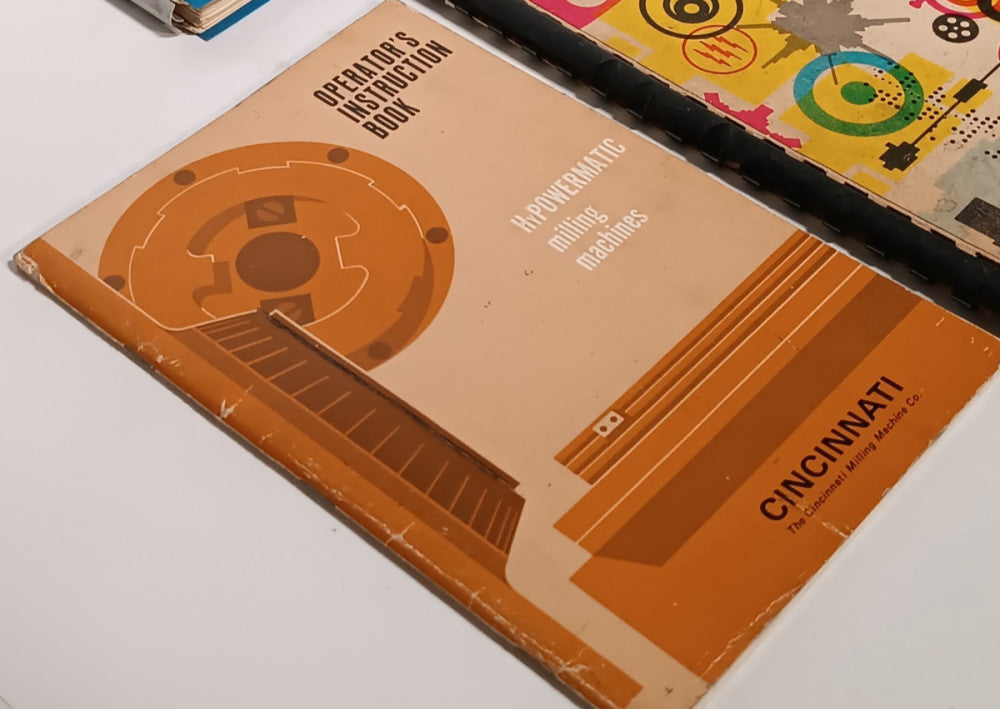 Cincinnati Milling Machine Operator's Instruction Book for Hypowermatic M-1968-2