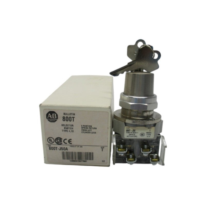 ALLEN BRADLEY 800T-J50A SER. T (WH) NSMP