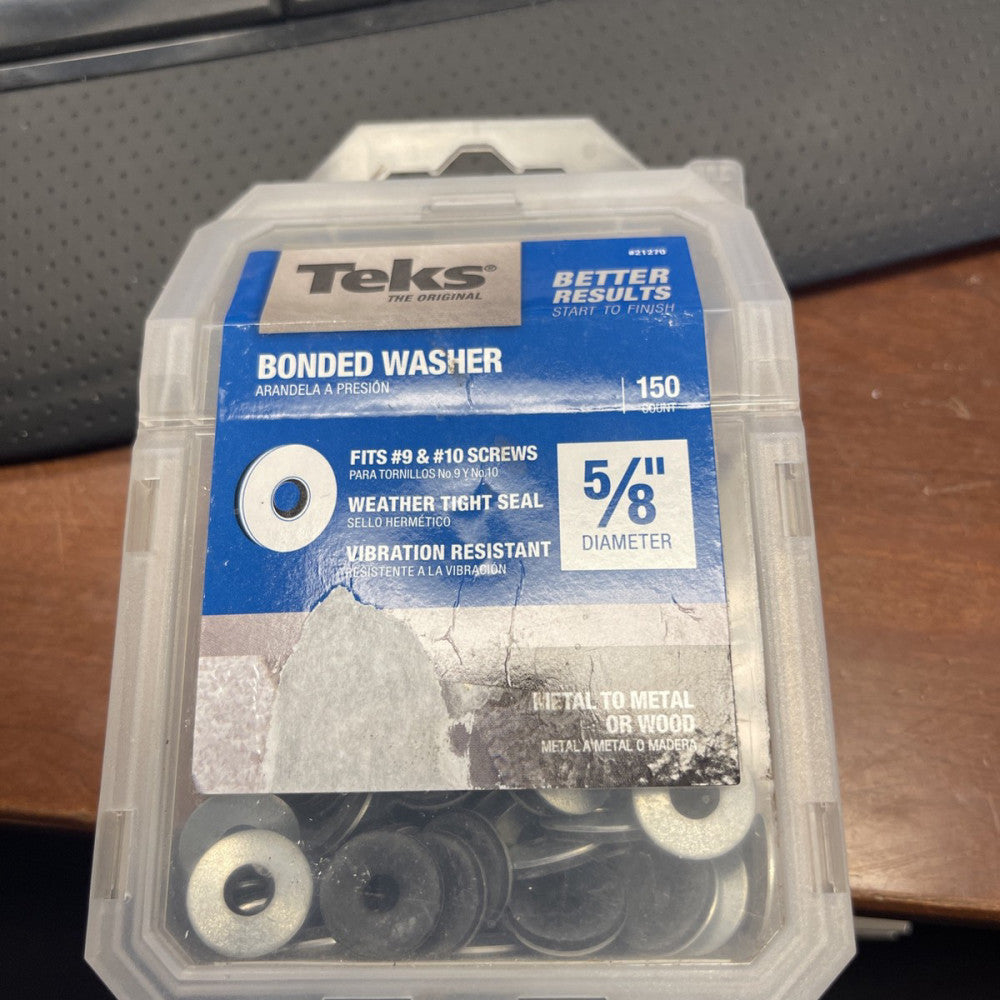 Teks 5/8" DIA Zinc Bonded Sealing Washer 21270 - 150 Count *FREE SHIPPING*