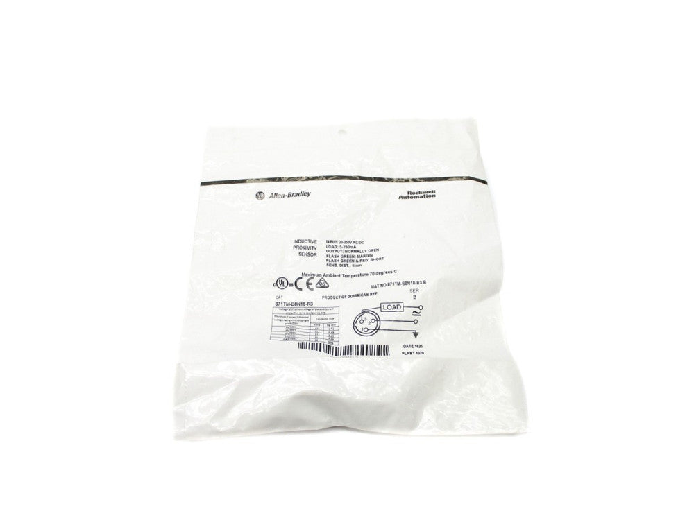 ALLEN BRADLEY 871TM-B8N18-R3 SER. B 20-250VAC/DC NSMP