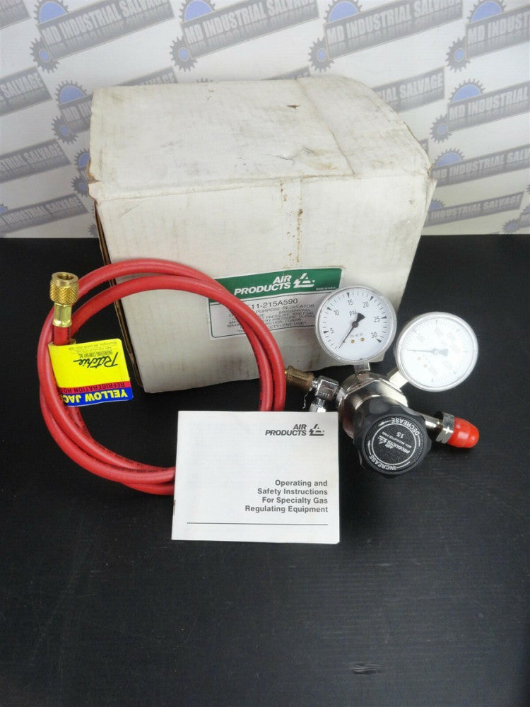 AIR PRODUCTS - E11-215A590 Regulator, Set up for Refrigerant, Single Stage (NEW)