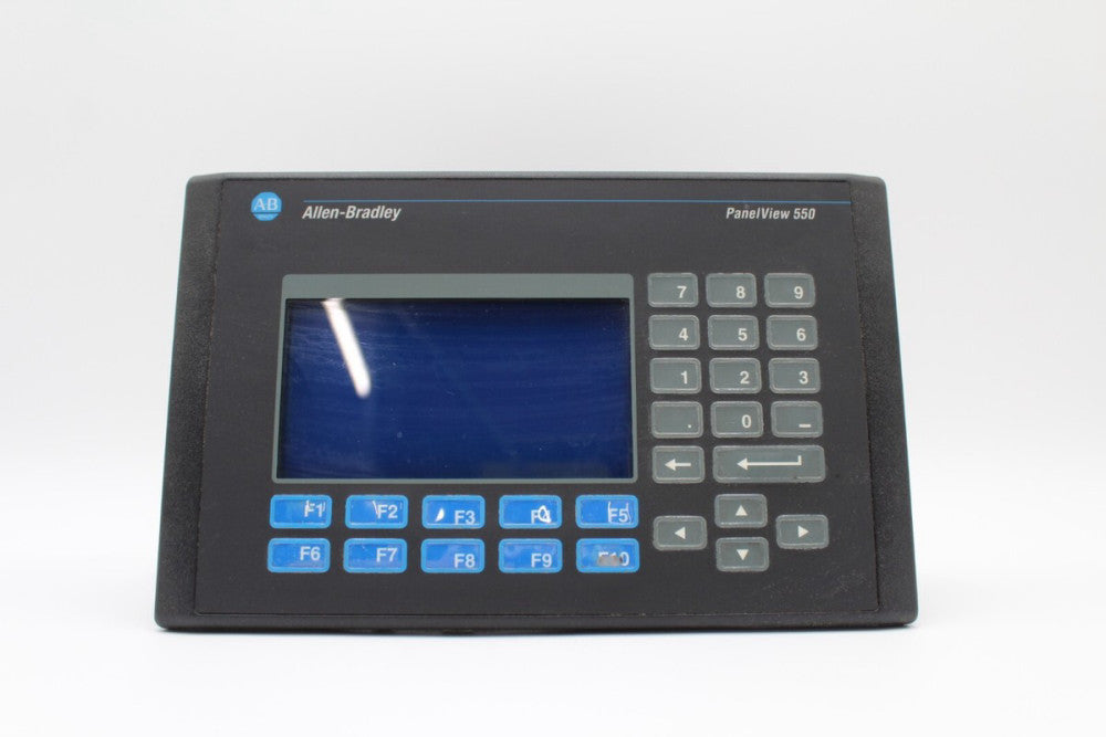 Allen-Bradley 2711-K5A8 /G PanelView 550 (No Back Light Cover/Small Crack)