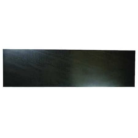 Zoro Select Bulk-Rs-H70-923 1/4" Comm. Grade Buna-N Rubber Strip, 6"X36",