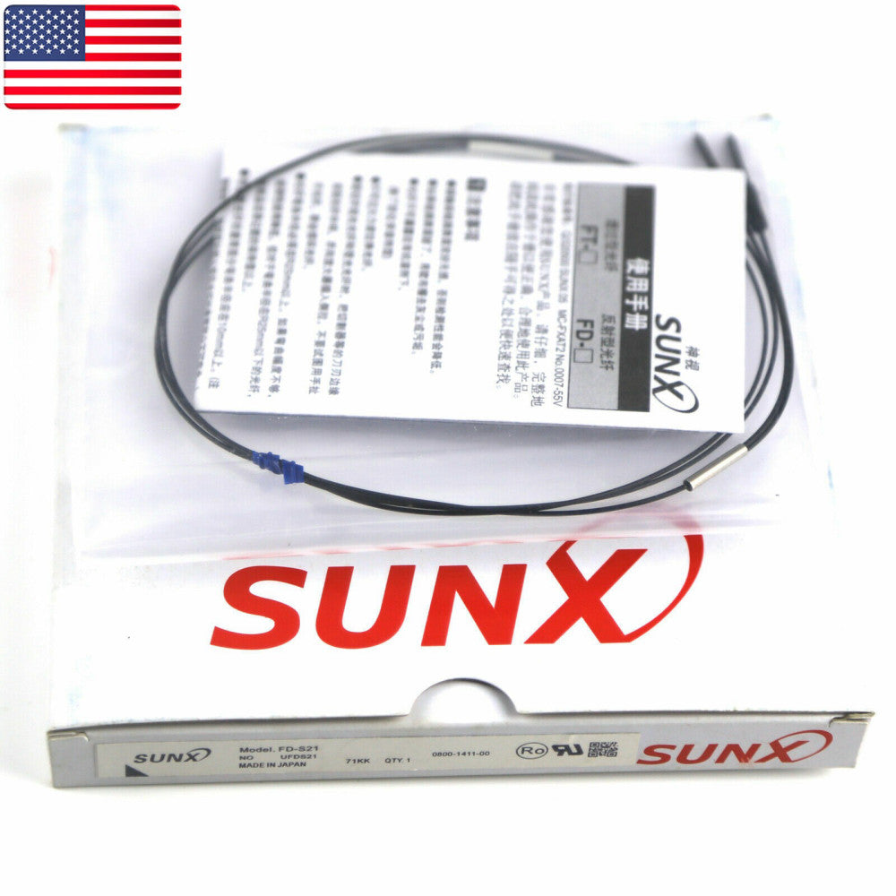 One Brand New PANASONIC SUNX FD-S21 Optical Fiber Sensor Switch - US Stock