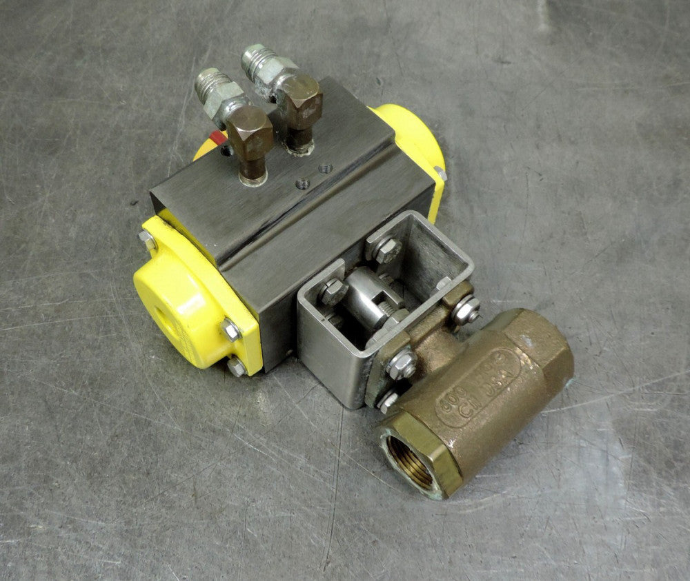 Conbraco Industries Compac Torque Actuator w/ 3/4" Apollo Valve 142 PSI 10 BAR