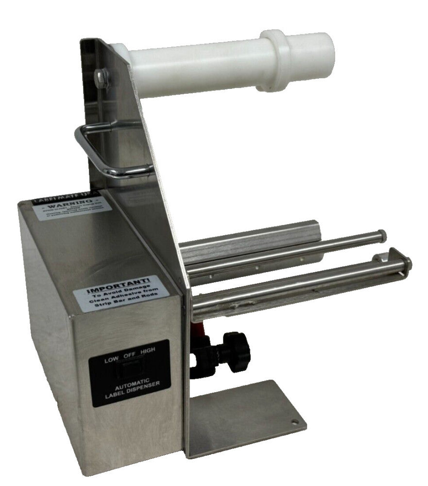 USED LABELMATE USA LD-200RS-SS HEAVY-DUTY LABEL DISPENSER LD200RSSS